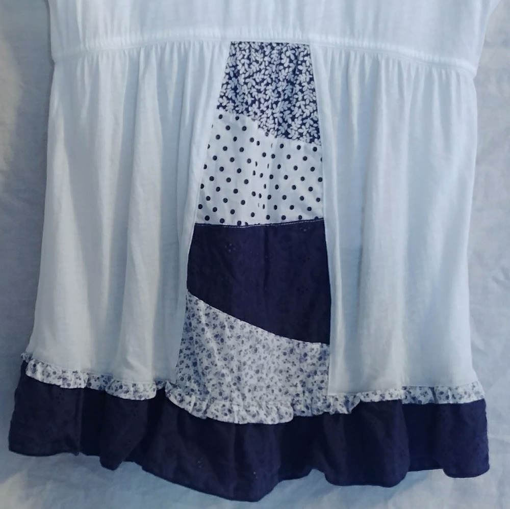 Anthropologie Ric Rac patchwork tee - Picture 5 of 5